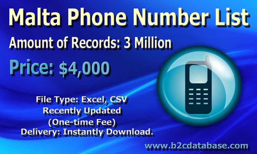 Malta Phone Number List
