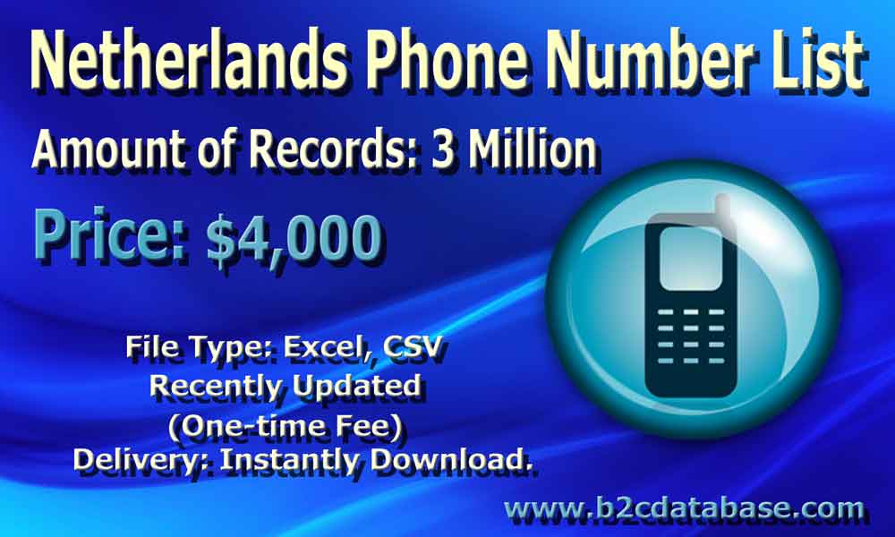 Netherlands Phone Number List