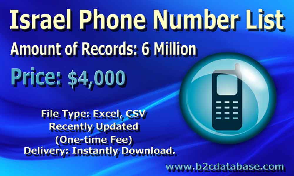 Israel-Phone-Number-List