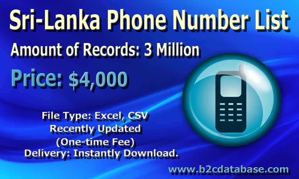 Sri-Lanka Phone Number List