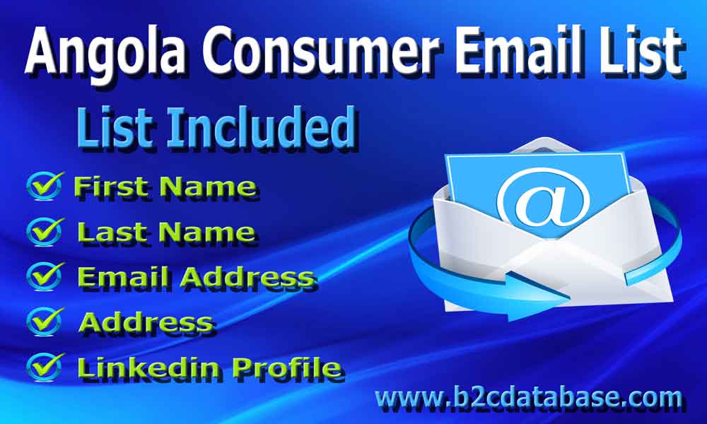 Angola Consumer Email List