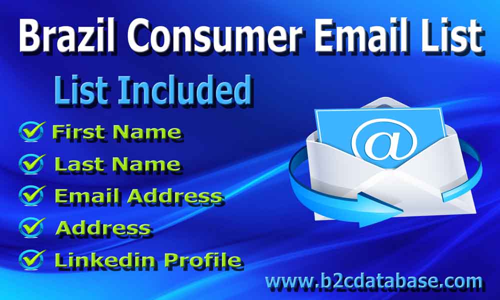 Brazil Consumer Email List