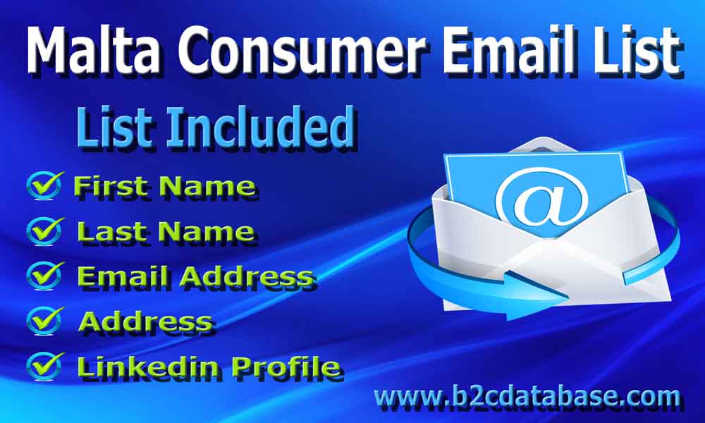 Malta Consumer Email List