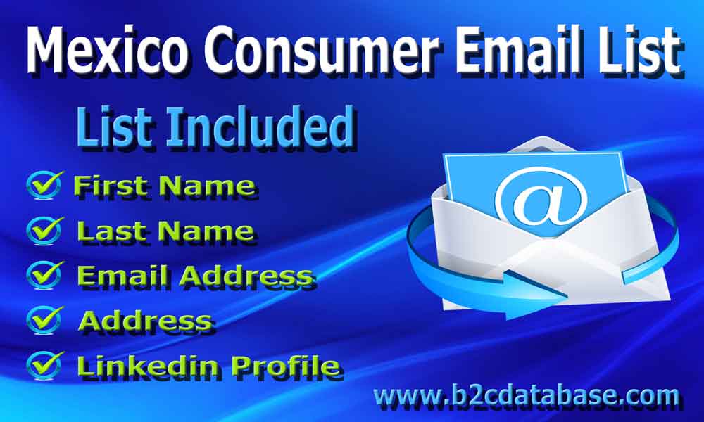 Mexico Consumer Email List