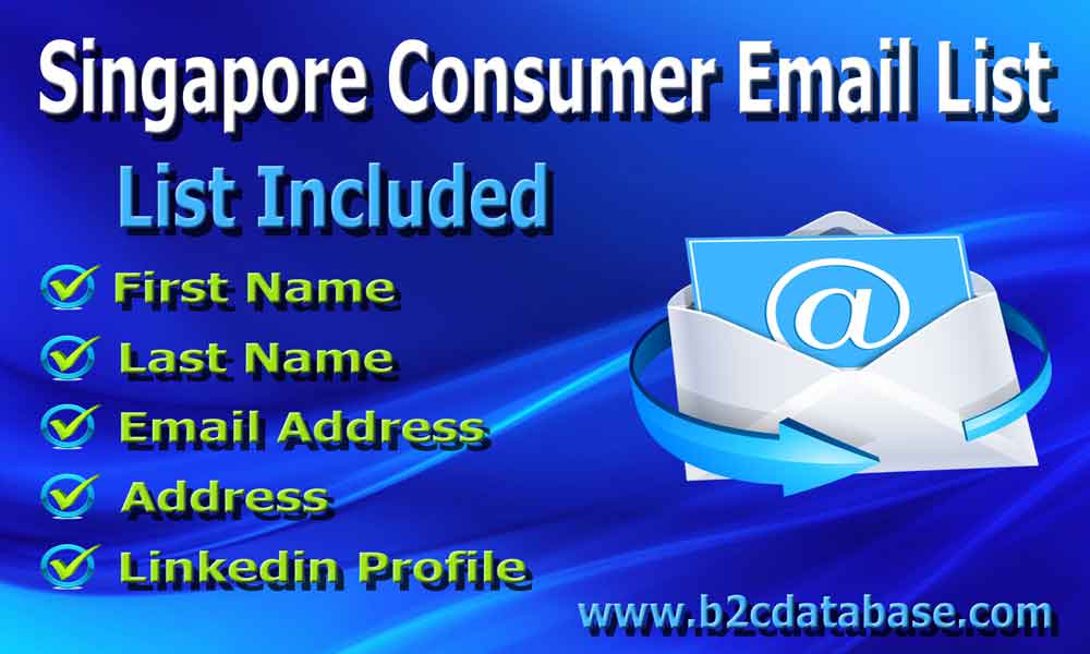 Singapore Consumer Email List