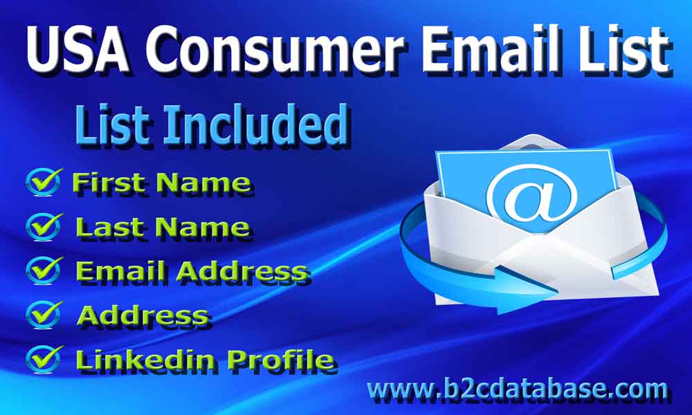 USA Consumer Email List