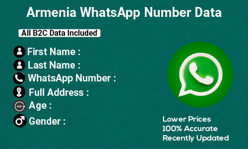 Armenia WhatsApp Number Data