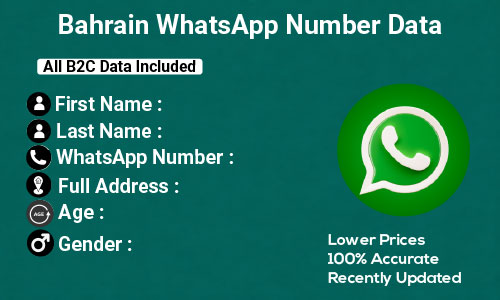 Bahrain WhatsApp Number Data
