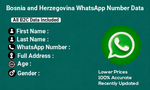 Bosnia and Herzegovina WhatsApp Number Data