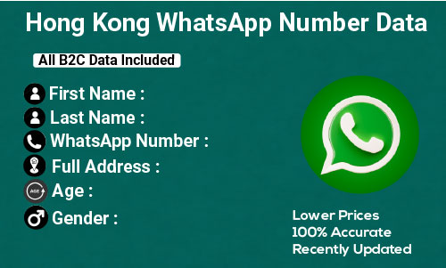 Hong-Kong WhatsApp Number Data