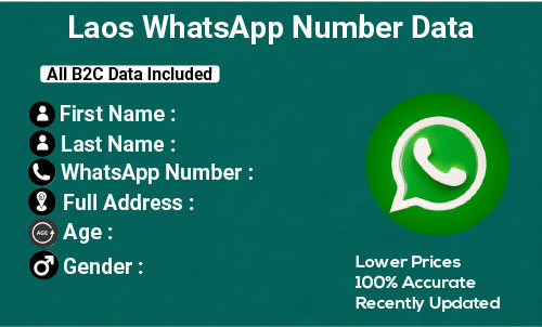 Laos WhatsApp Number Data