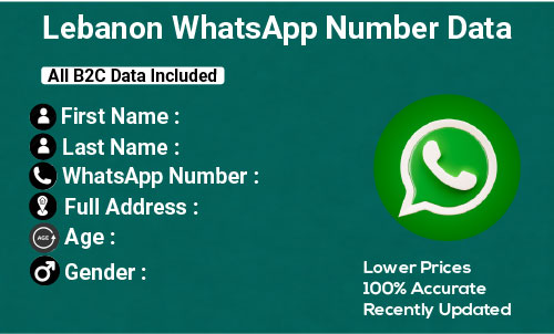 Lebanon WhatsApp Number Data