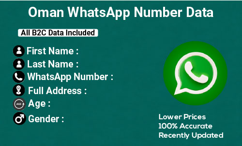 Oman WhatsApp Number Data