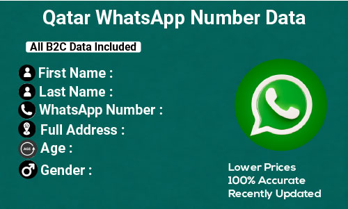 Qatar WhatsApp Number Data