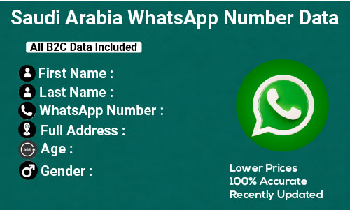 Saudi-Arabia WhatsApp Number Data