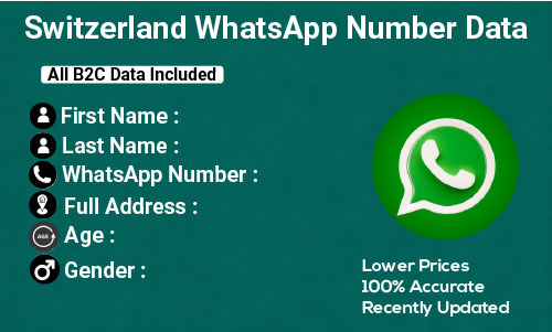 Switzerland WhatsApp Number Data