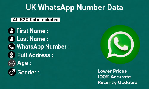 UK WhatsApp Number Data